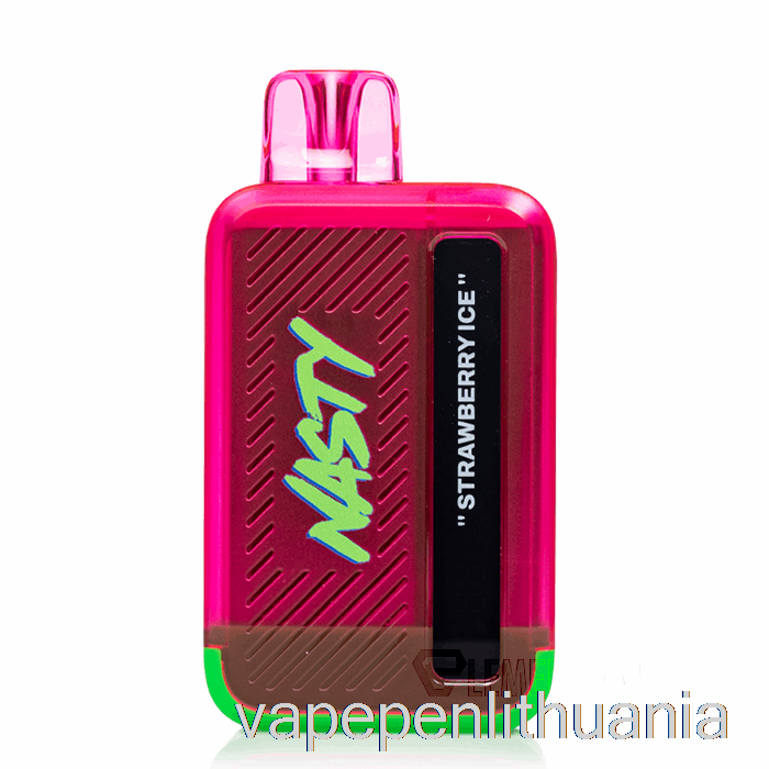 Bjaurus Baras Dx8.5i 8500 Vienkartinis Braškių Ledo Vape Skystis